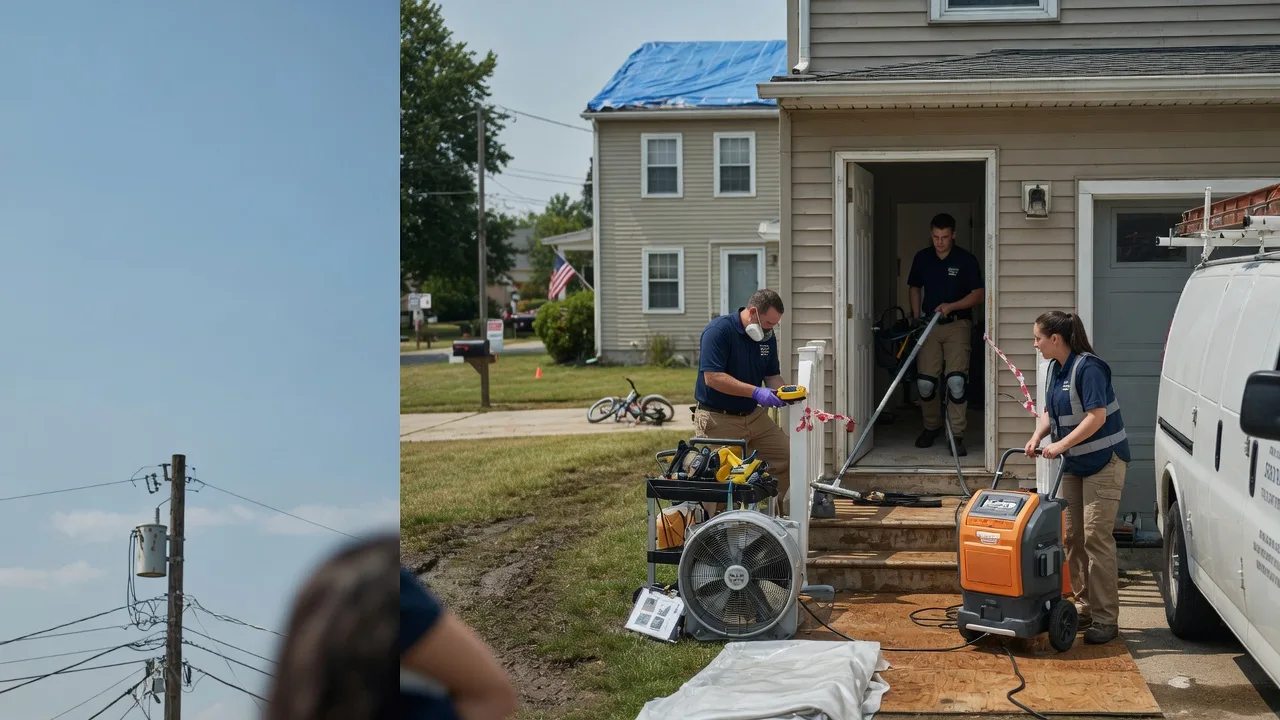 Water Damage Repair in Olivia, MN near me